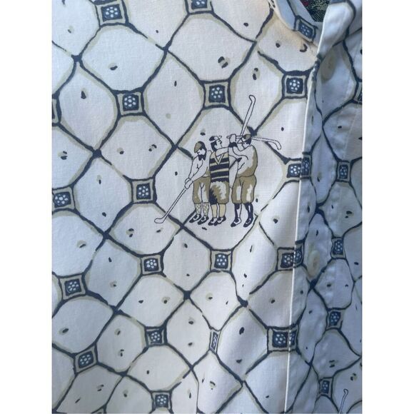 Men’s Vintage Gant Salty Dog Short Sleeve Button Down Shirt size large - Picture 3 of 6